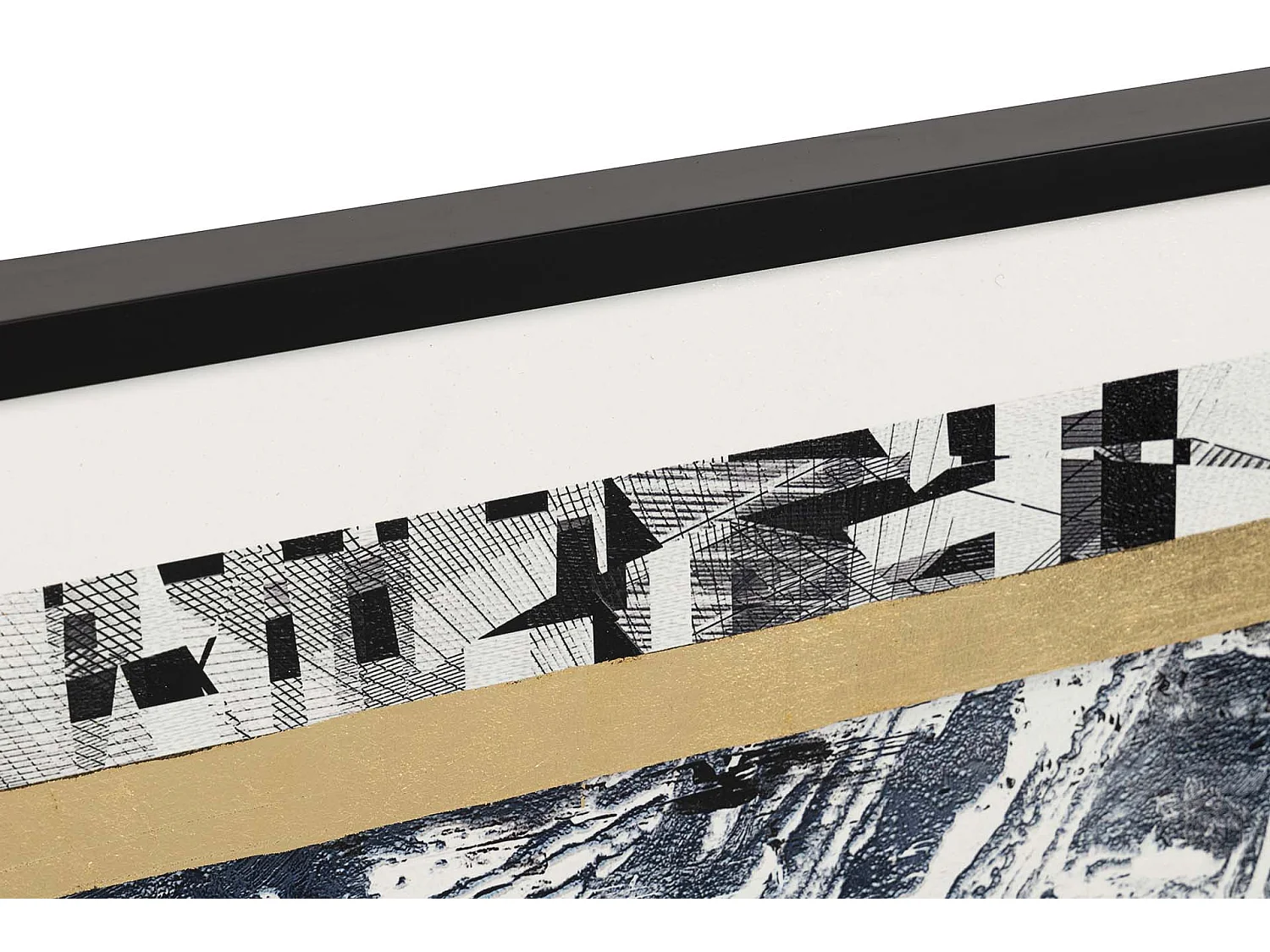 Cuadro Abstracto Con Marco Ps 180x4x95 Cm