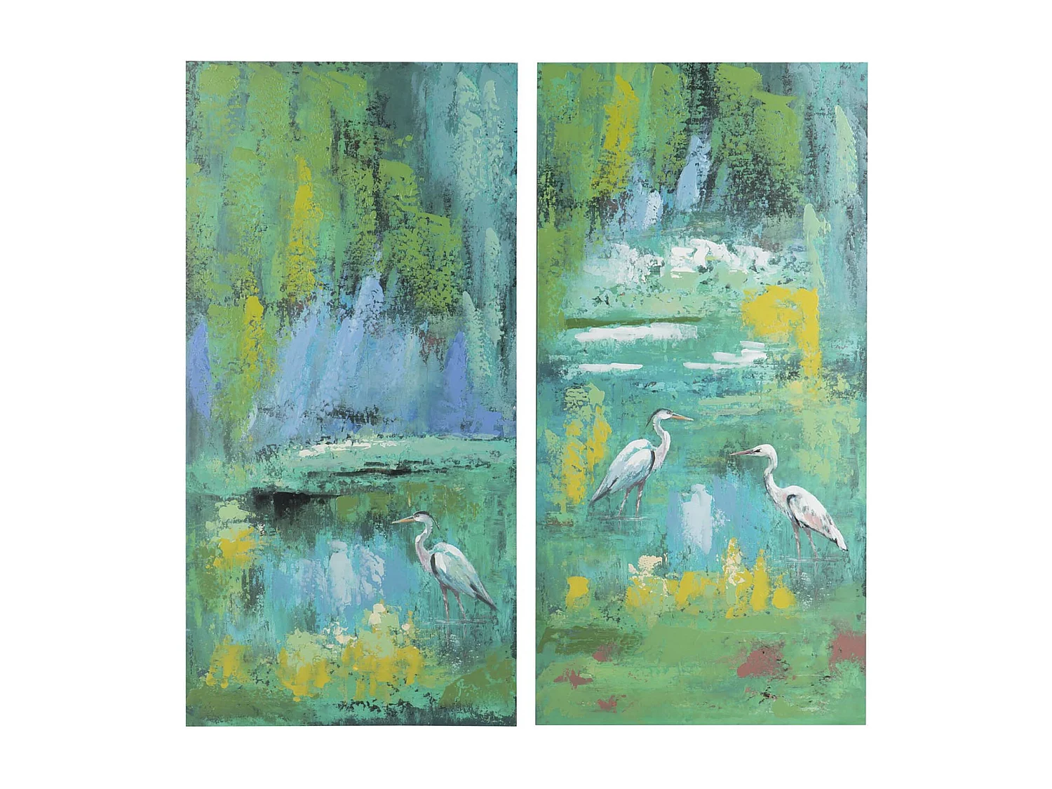 Set 2 Lienzos Paisaje 50x3x100 Cm