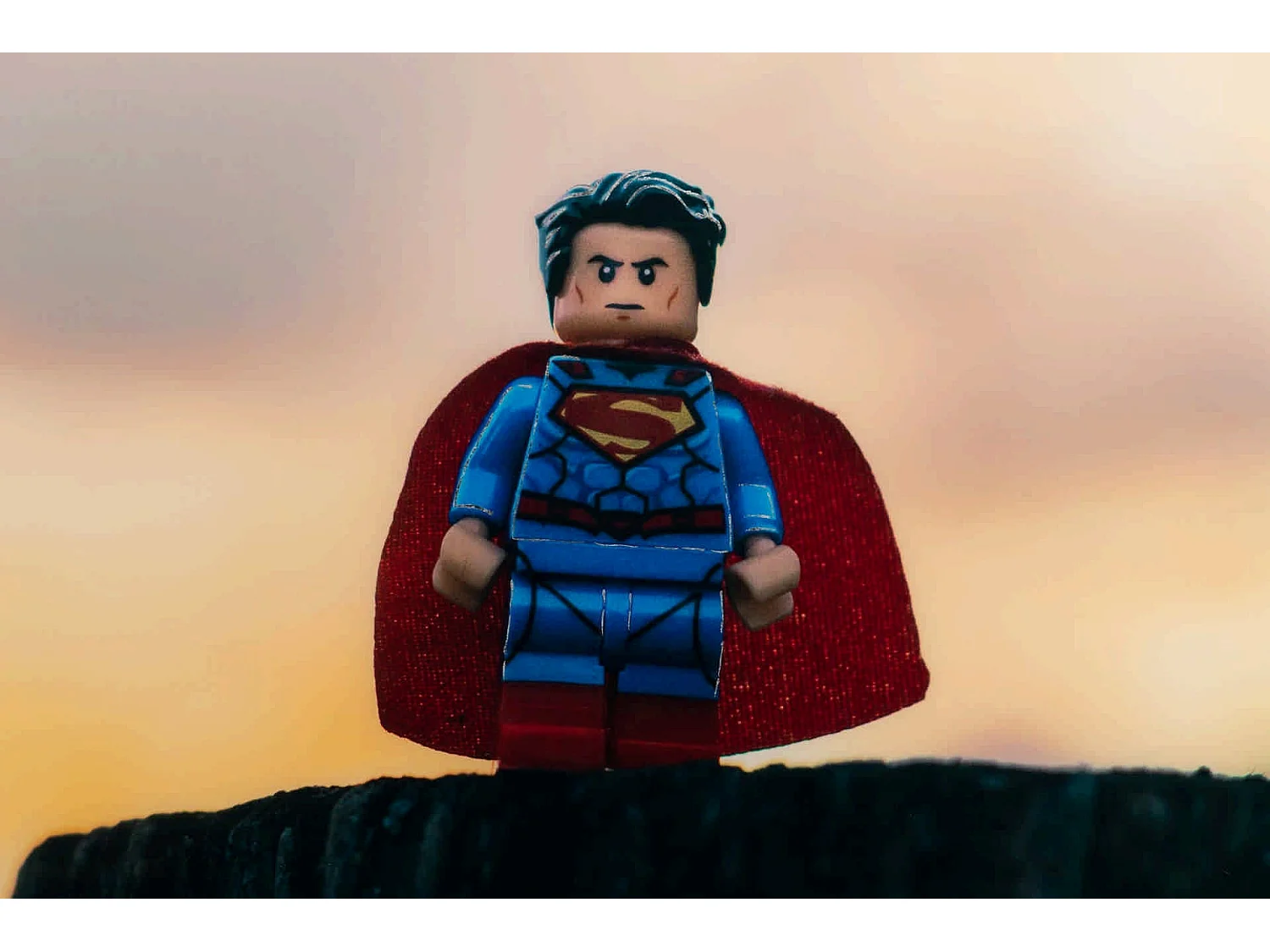 Cuadro Cristal Foil Superheroe 120x3,6x80 Cm