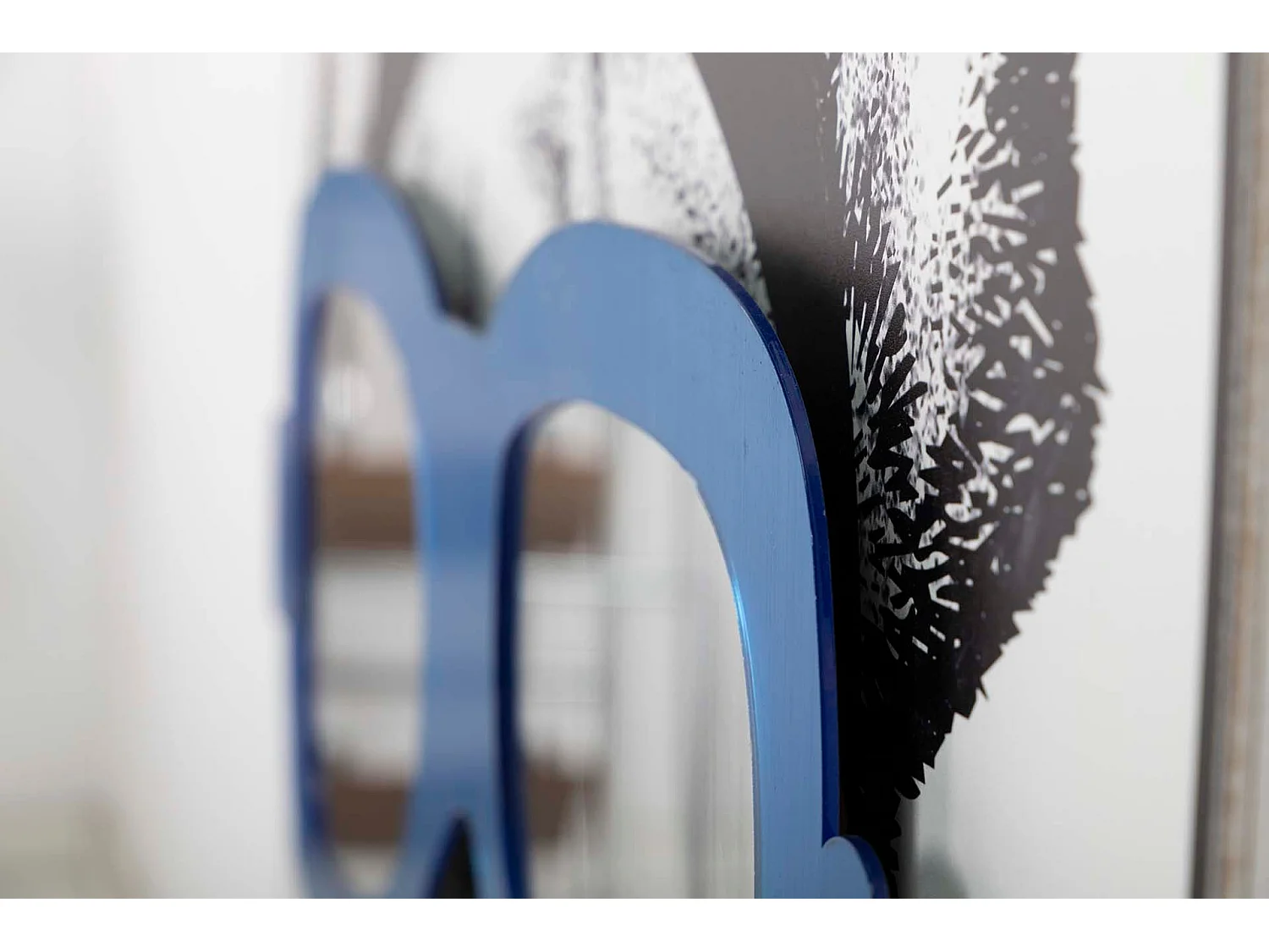 Cuadro Bulldog Frances Gafas 75x3x100 Cm