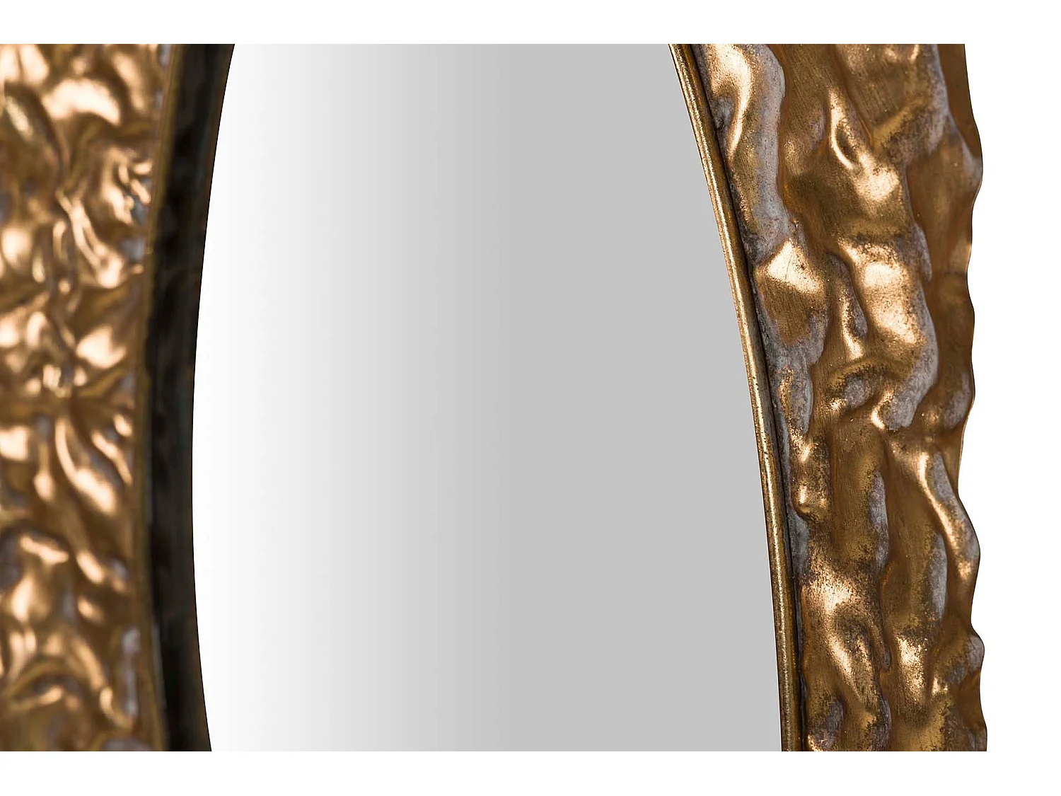 Espejo Metal Dorado 53x4x89 Cm