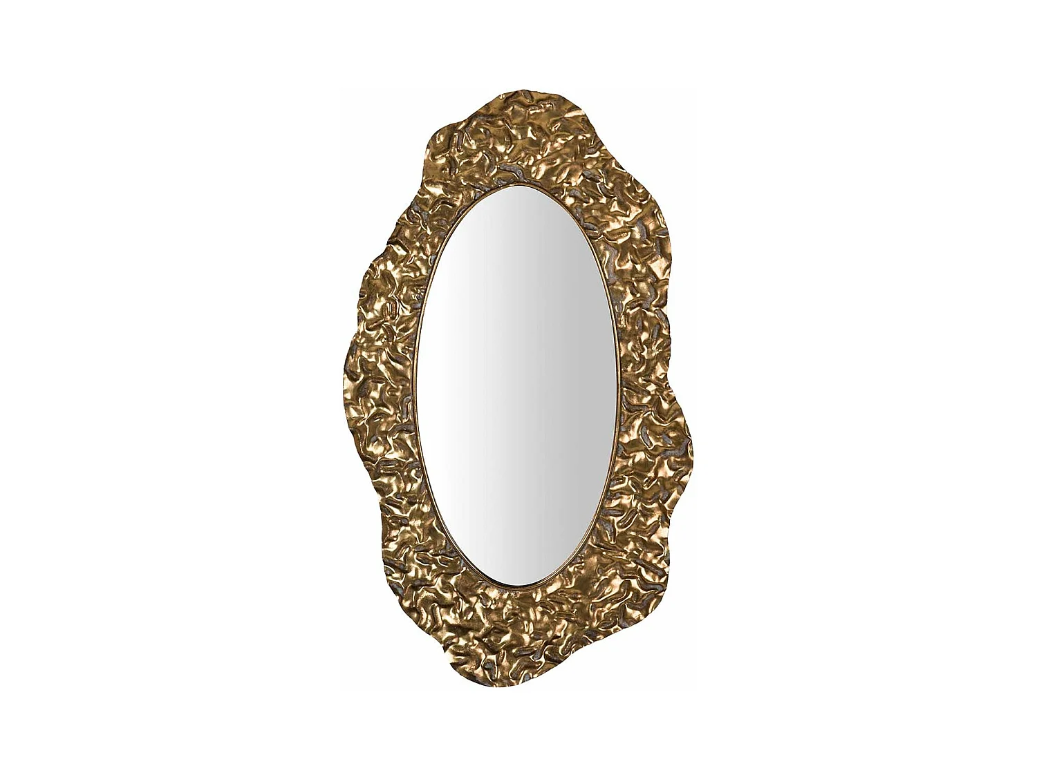 Espejo Metal Dorado 53x4x89 Cm