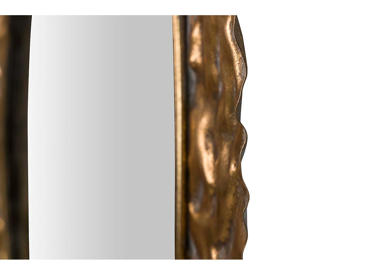 Espejo Metal Dorado 53x4x89 Cm