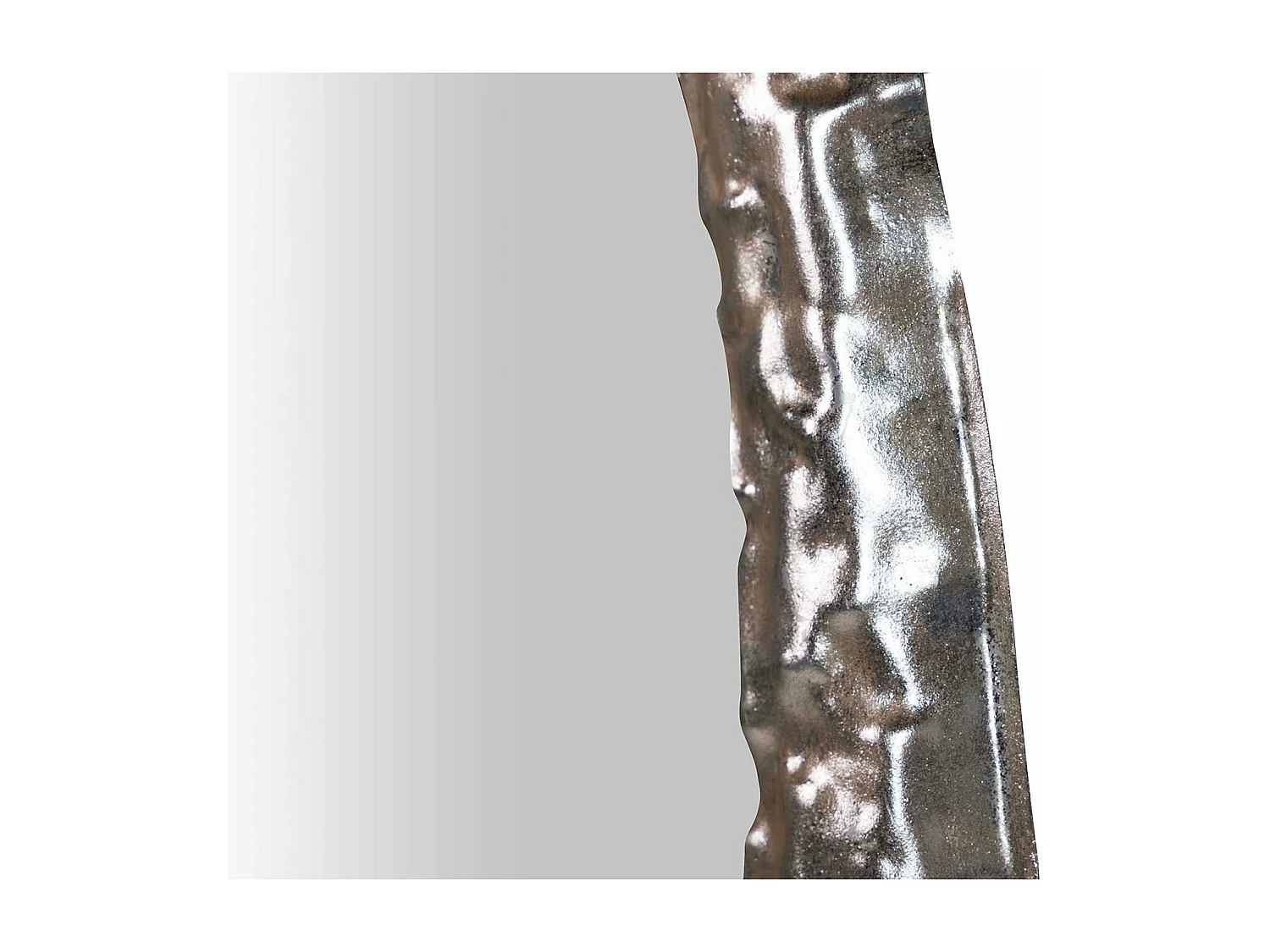 Espejo Metal Plateado 40x3x59 Cm