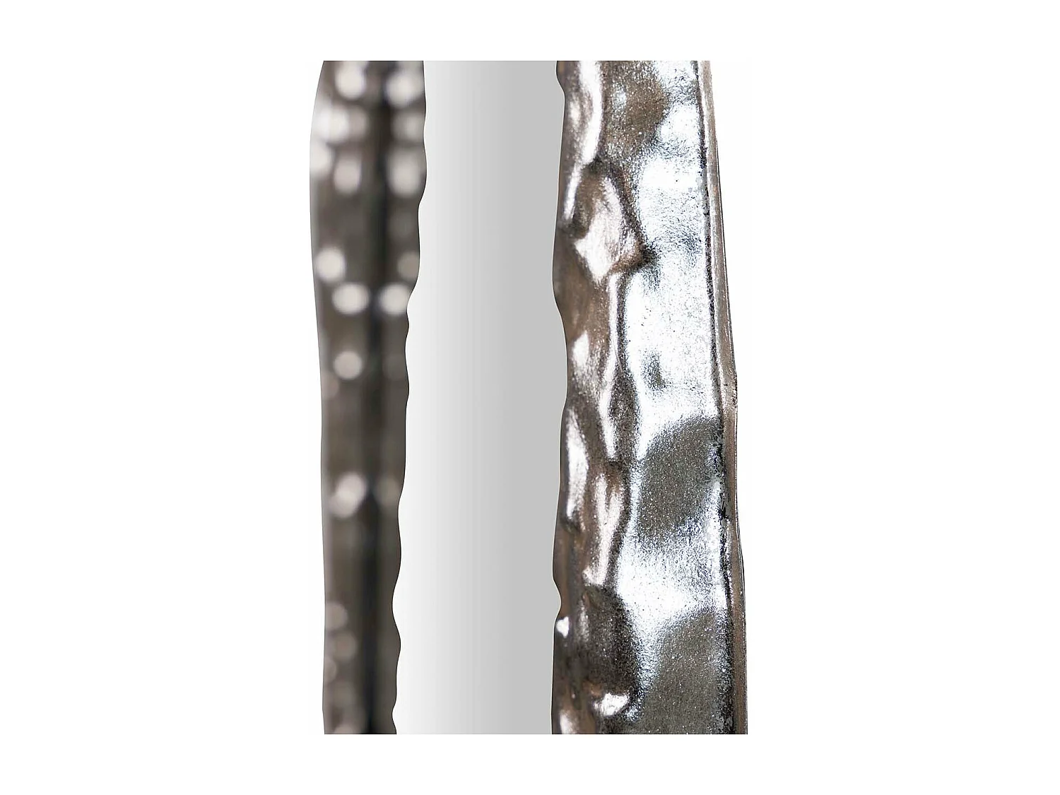 Espejo Metal Plateado 40x3x59 Cm