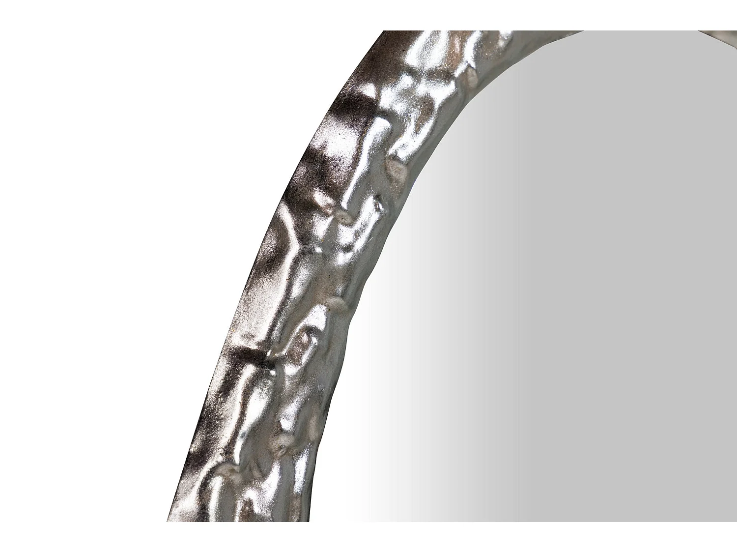 Espejo Metal Plateado 40x3x59 Cm