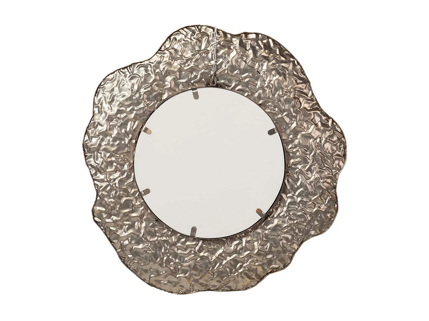 Espejo Metal Dorado 71x4x74 Cm