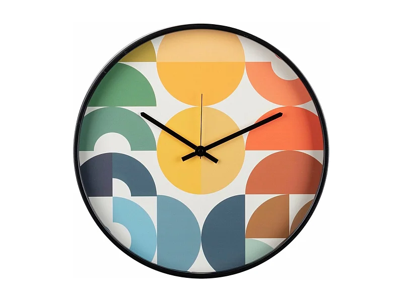 Reloj Pared Metal Multicolor 40x4,5x40 Cm