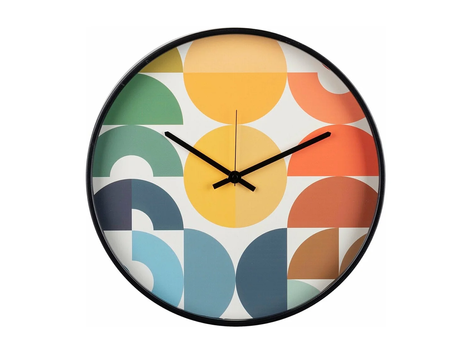 Reloj Pared Metal Multicolor 40x4,5x40 Cm
