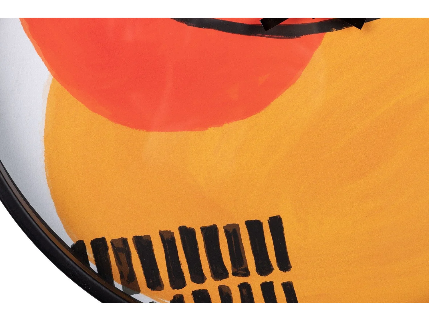 Reloj Pared Metal Negro 40x4,5x40 Cm