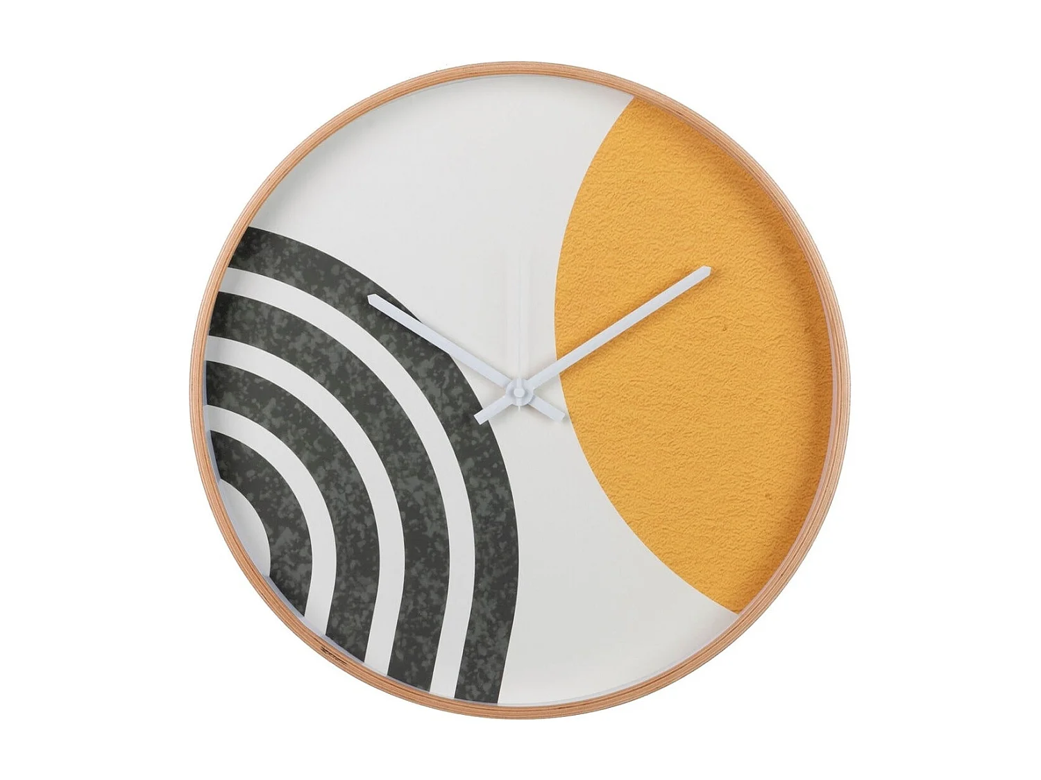 Reloj Pared Metal Blanco 40x4,5x40 Cm