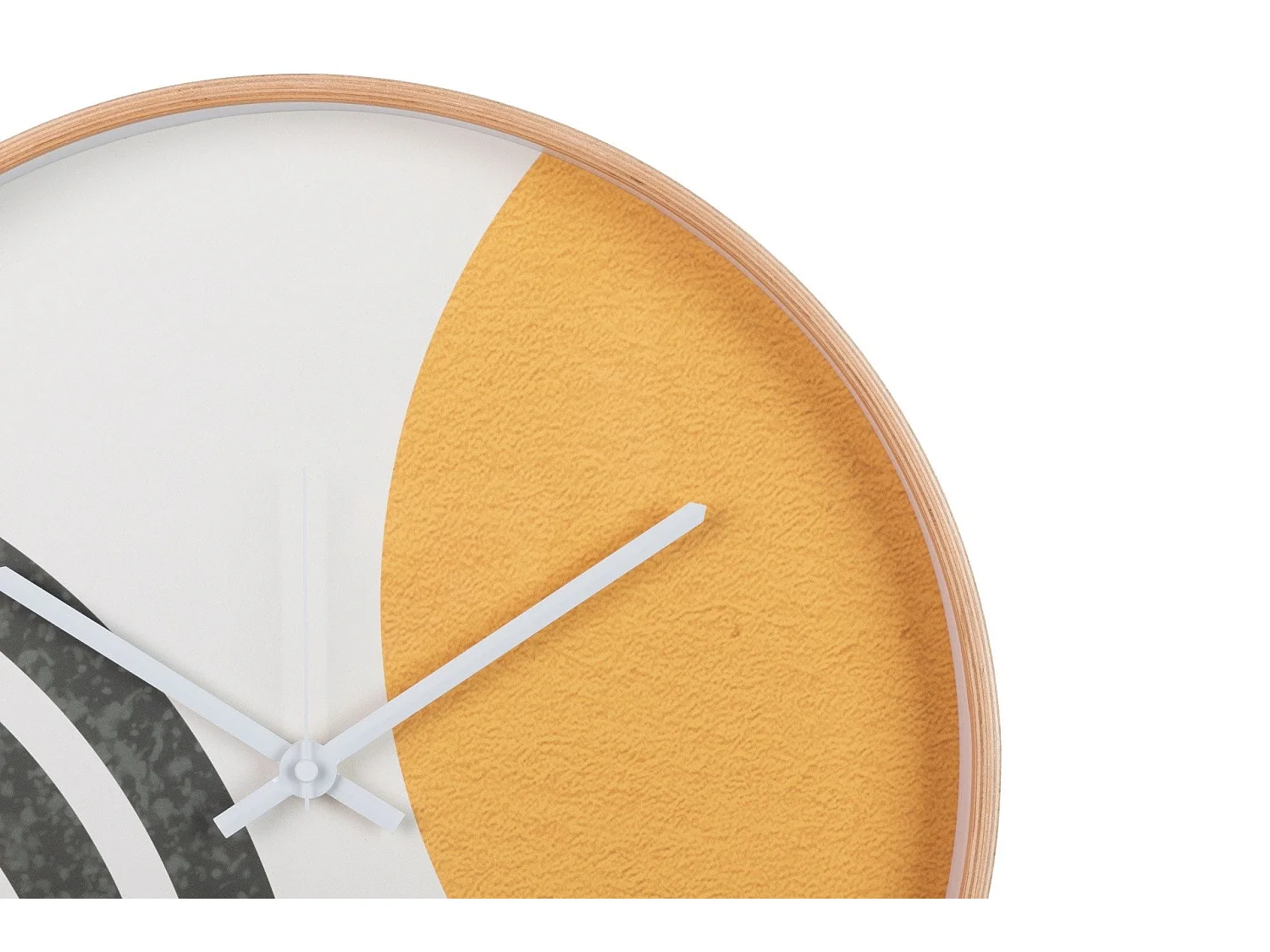 Reloj Pared Metal Blanco 40x4,5x40 Cm