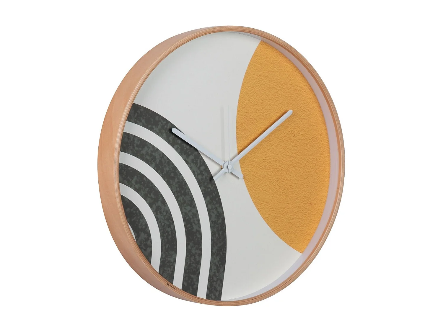 Reloj Pared Metal Blanco 40x4,5x40 Cm
