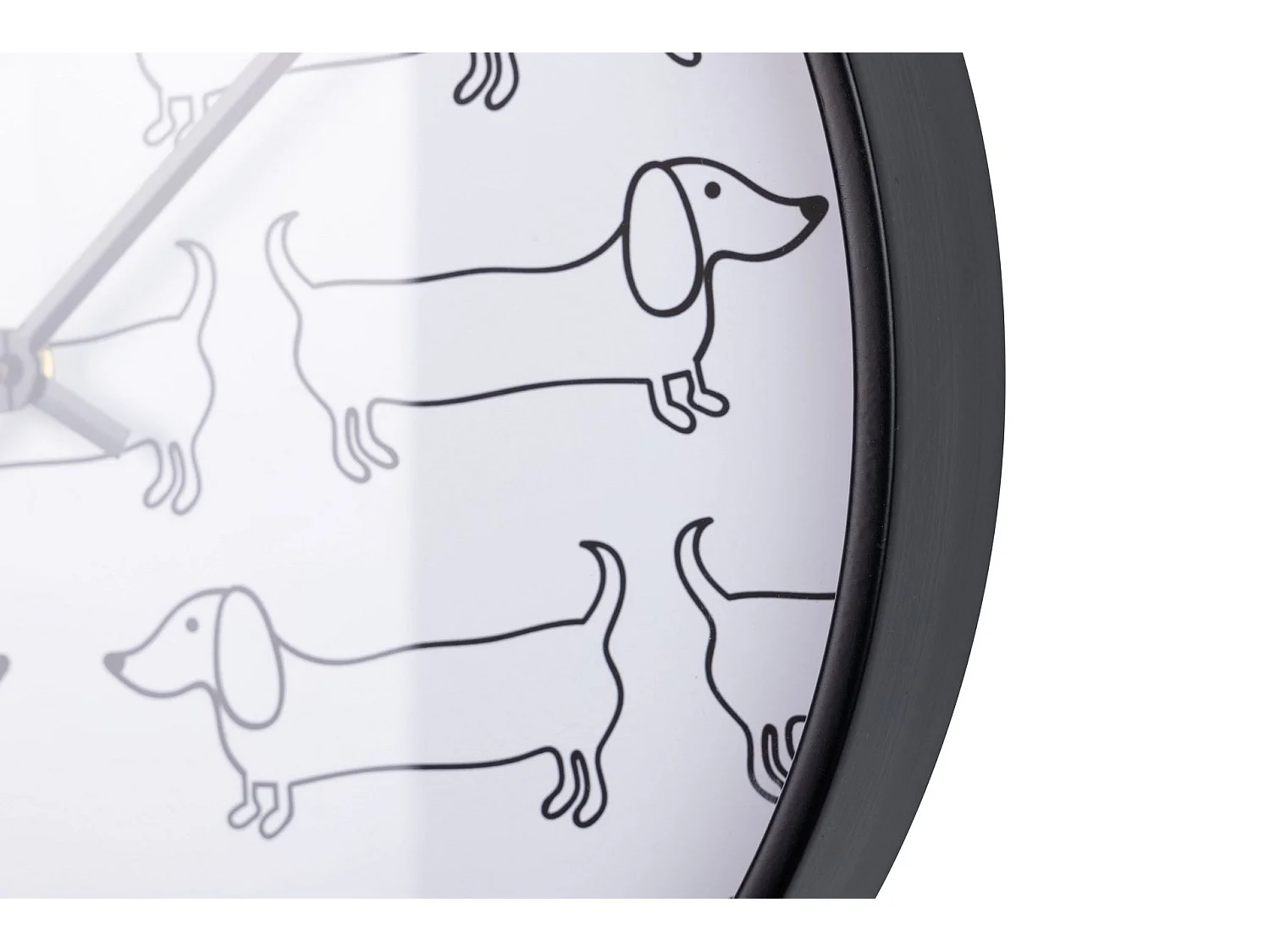 Reloj Pared Metal Negro 40x4,5x40 Cm