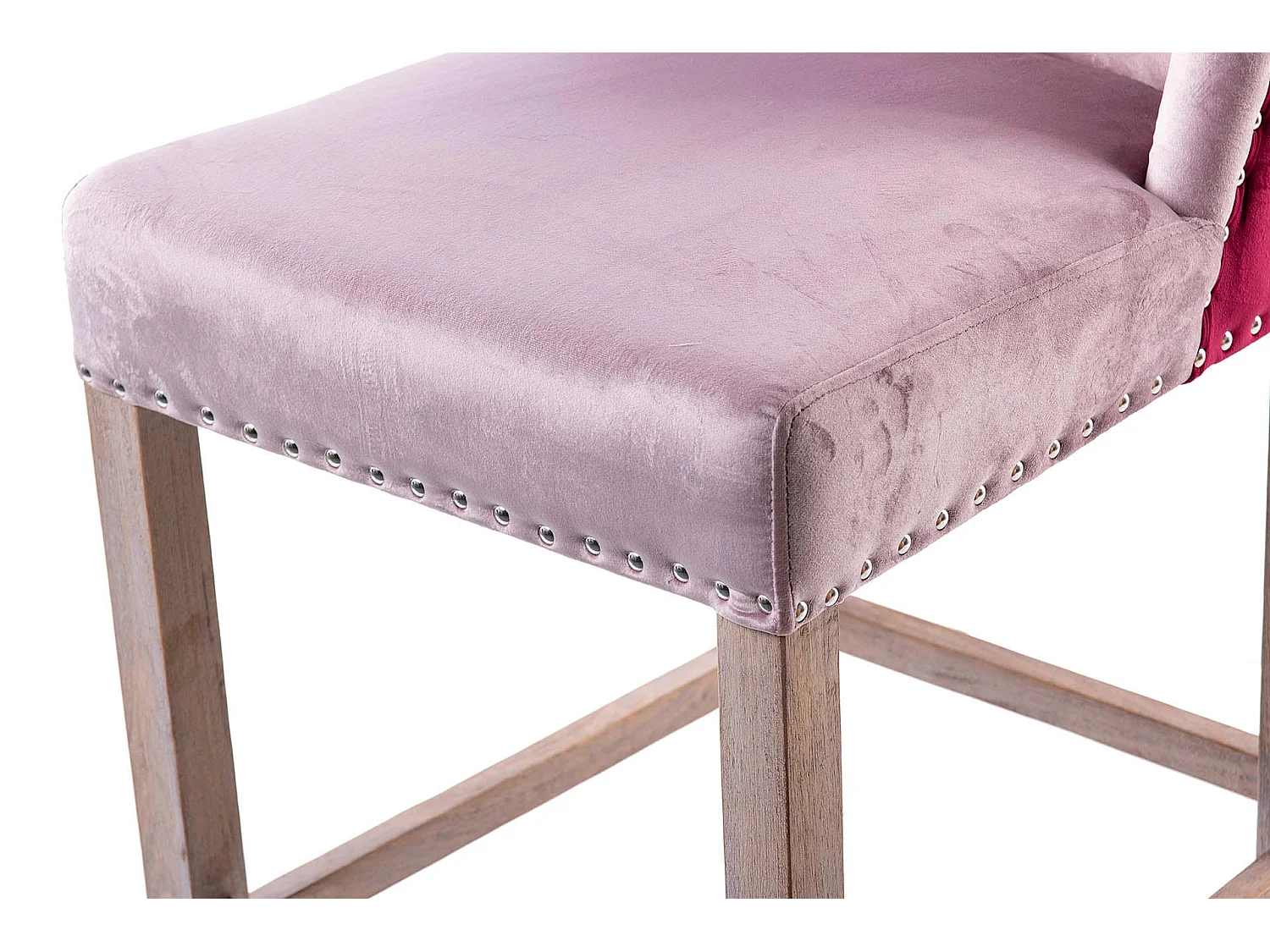 Taburete Cocina Con Tirador Rosa 48x53x104 Cm