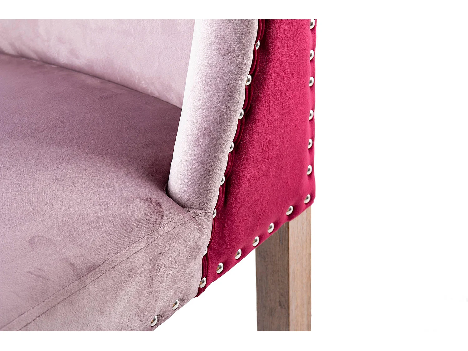 Taburete Cocina Con Tirador Rosa 48x53x104 Cm