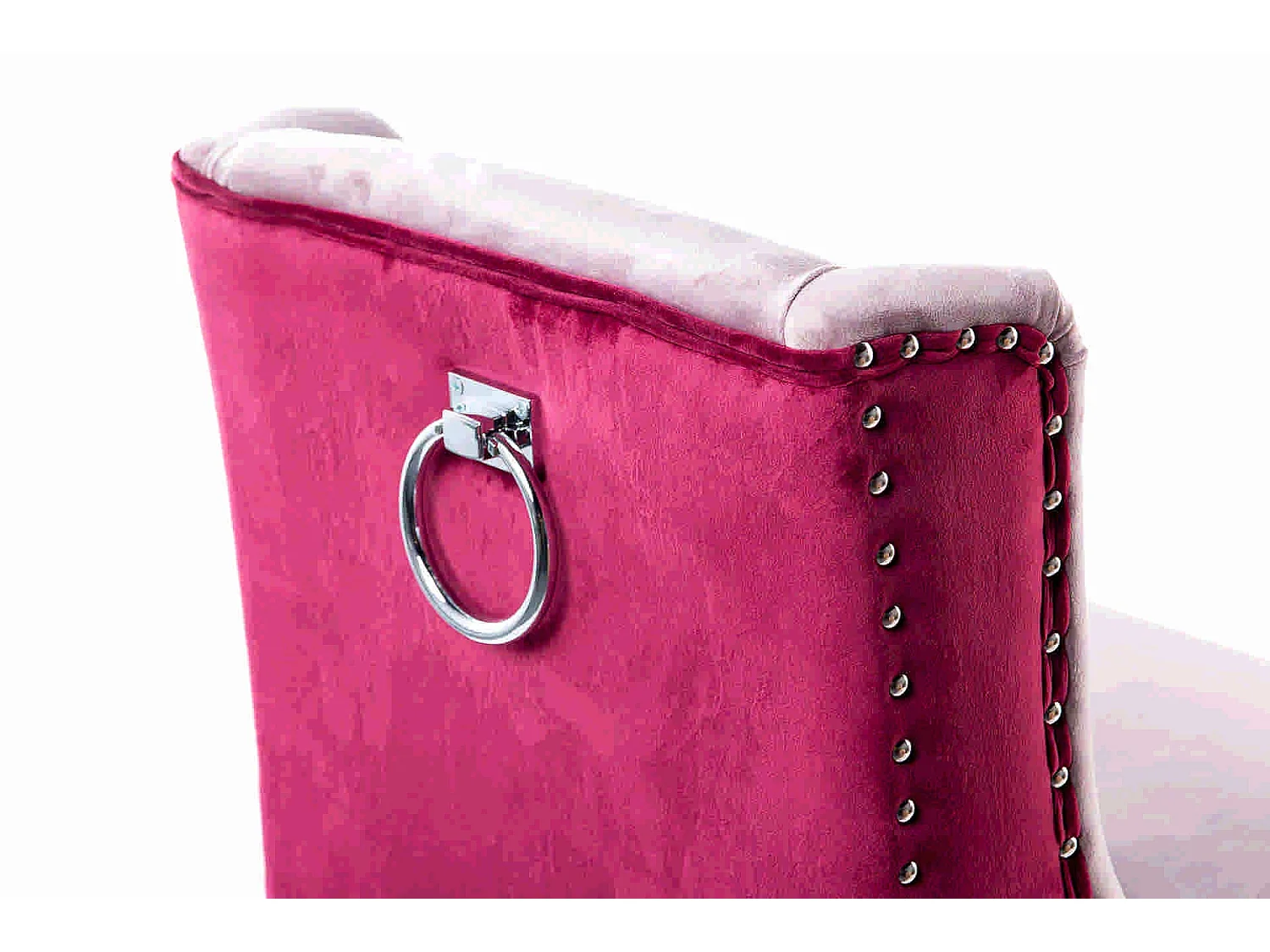 Taburete Cocina Con Tirador Rosa 48x53x104 Cm