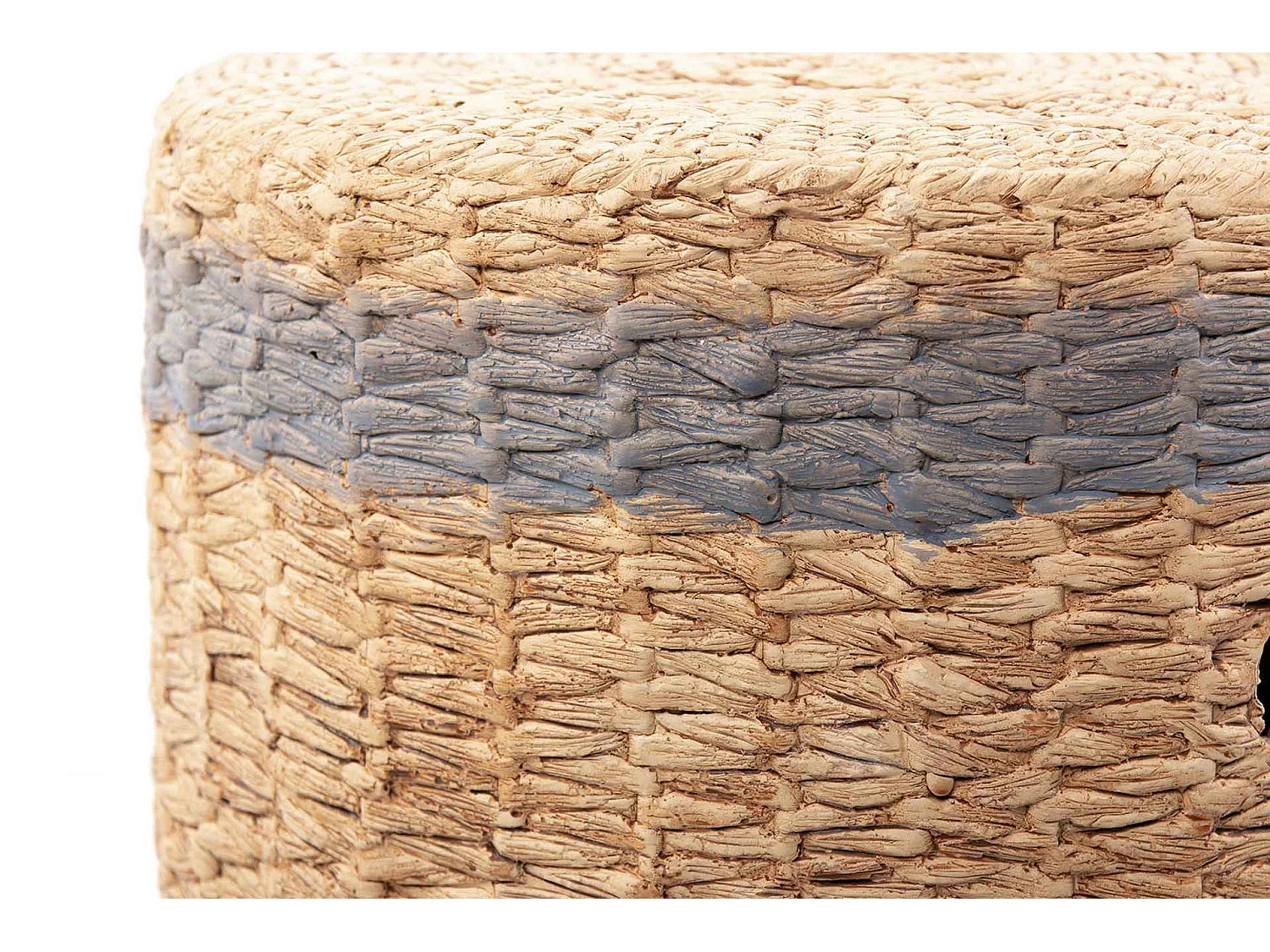 Mesa Auxiliar / Taburete Ceramica 33x33x46 Cm