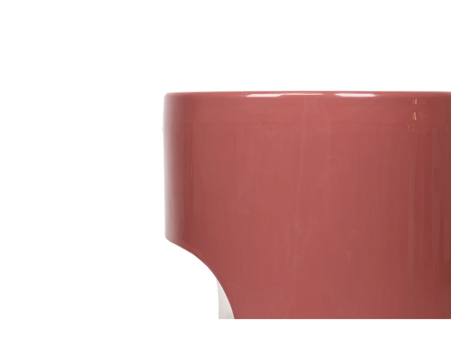 Taburete Metal Granate 30x30x40 Cm