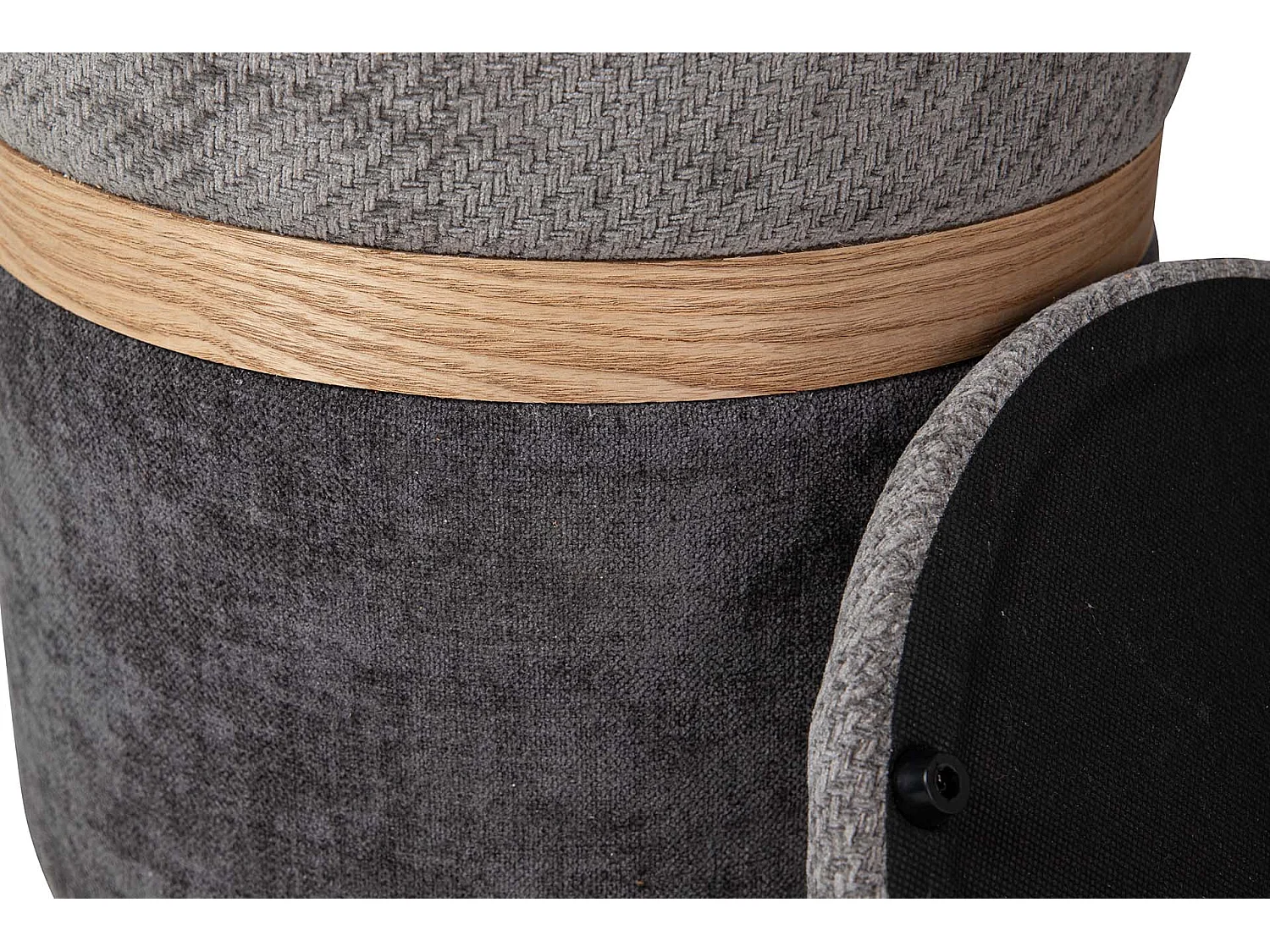 Taburete Metal Granate 30x30x40 Cm