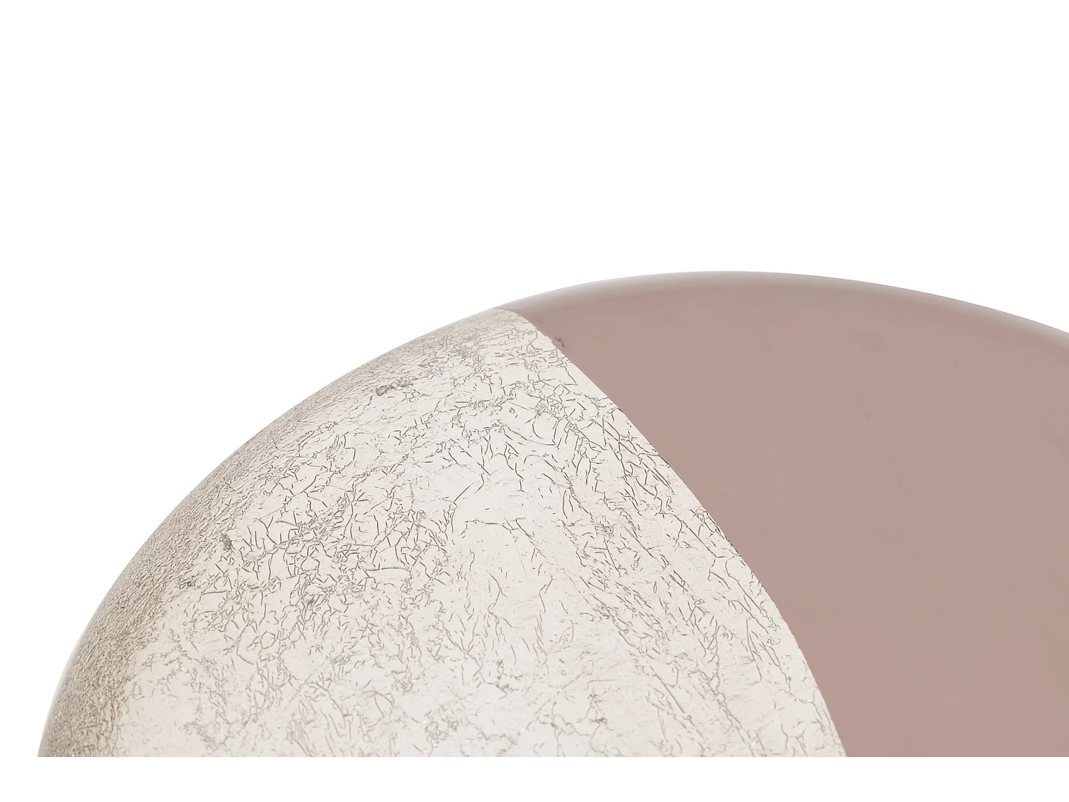 Taburete / Mesa Auxiliar Metal Rosa 34x34x45 Cm