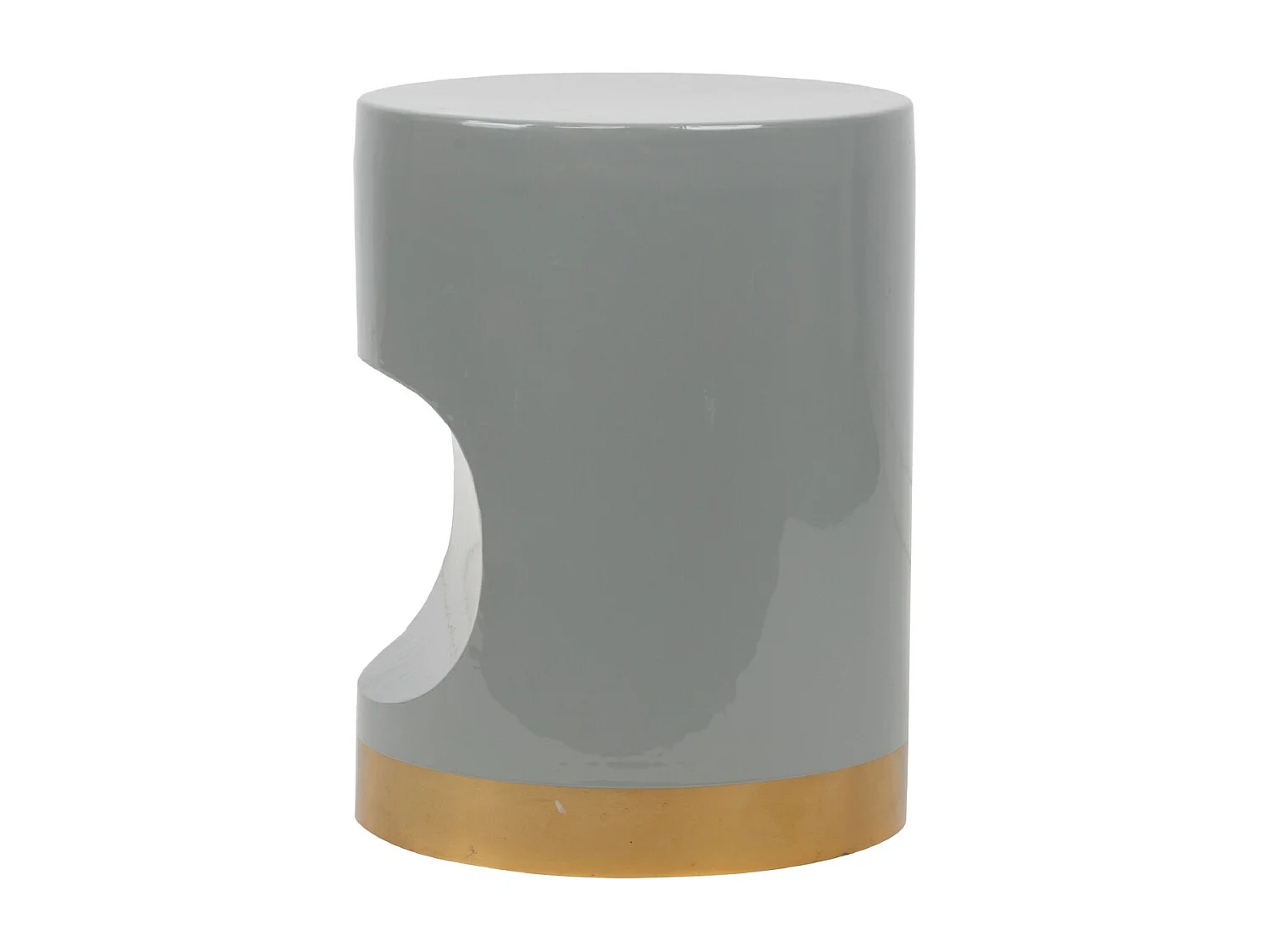 Taburete Metal Verde 30x30x40 Cm