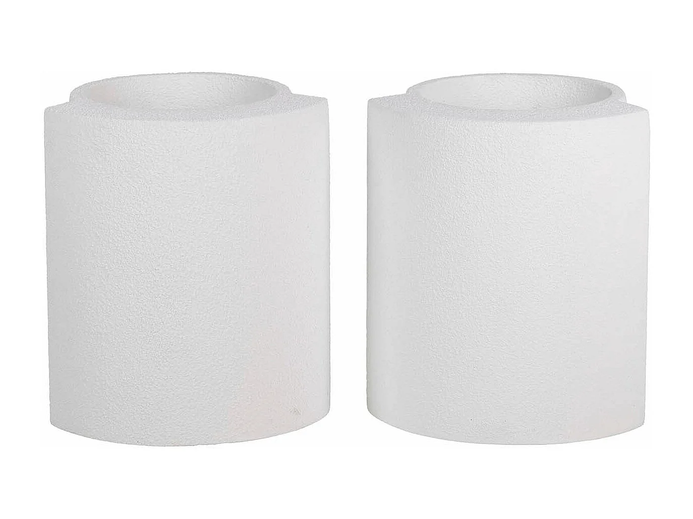 Set 3 Maceteros Poliresina 100x47x51 Cm