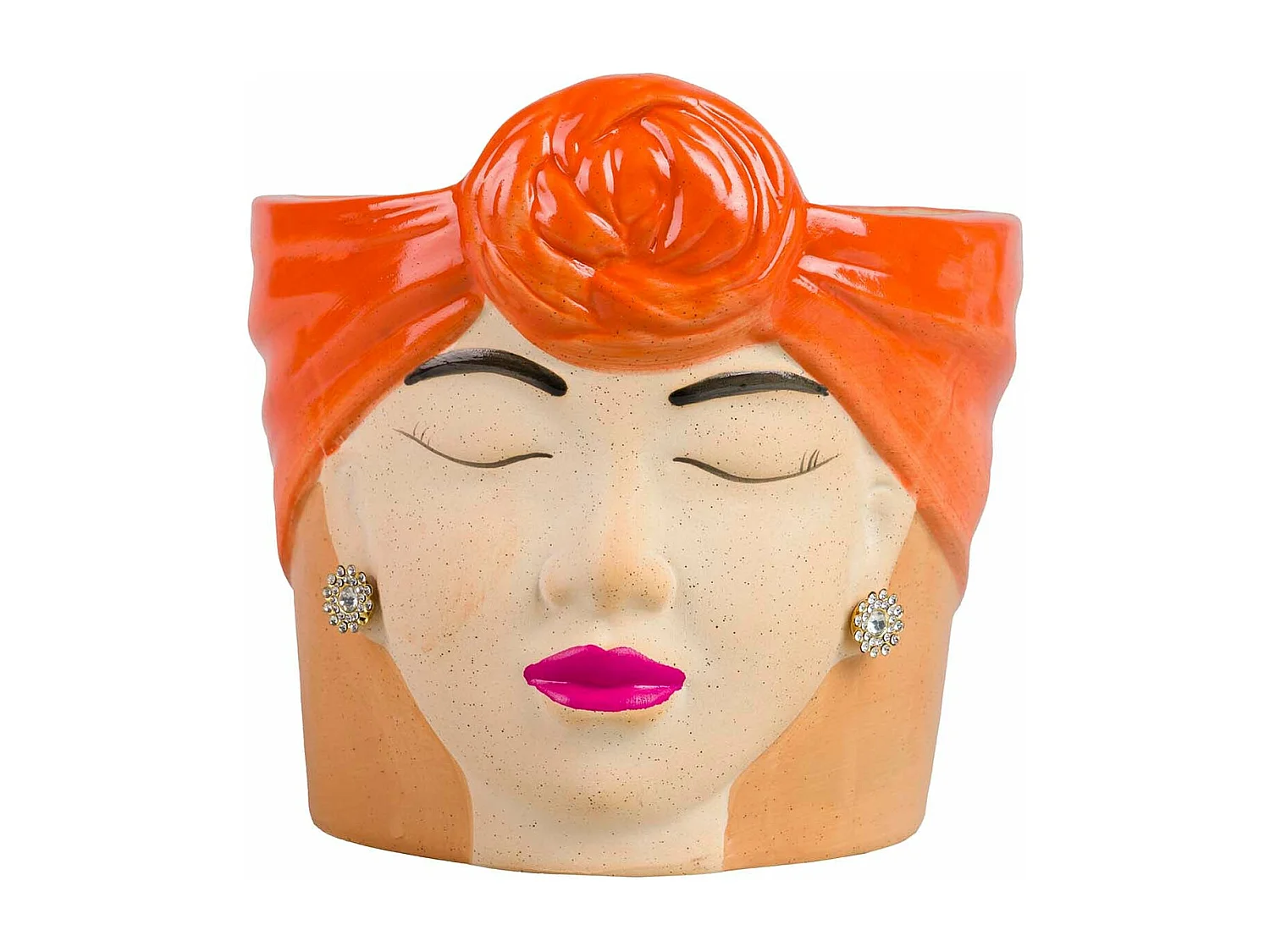 Maceta Careramica Cara 16x16x16 Cm