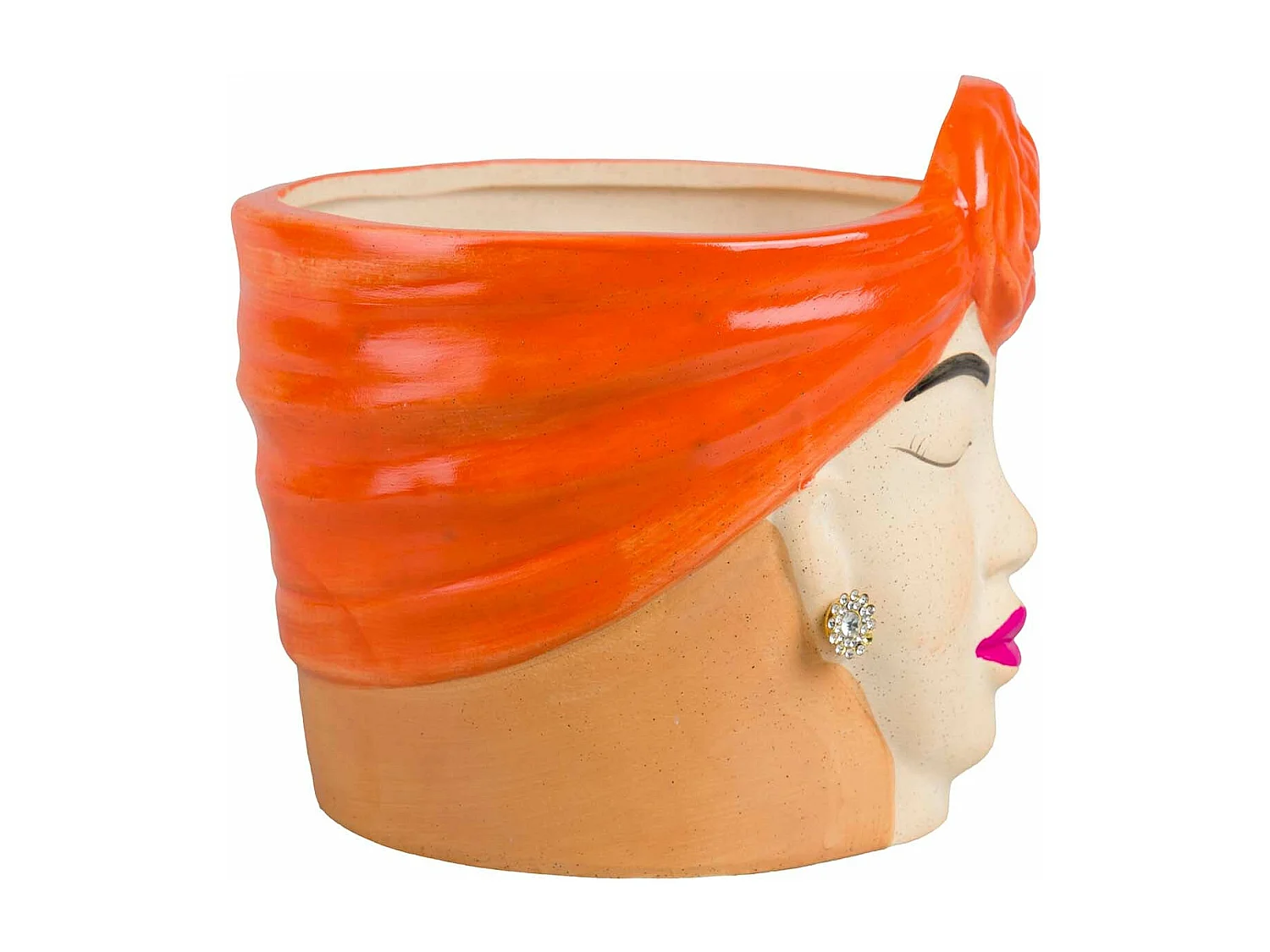 Maceta Careramica Cara 16x16x16 Cm