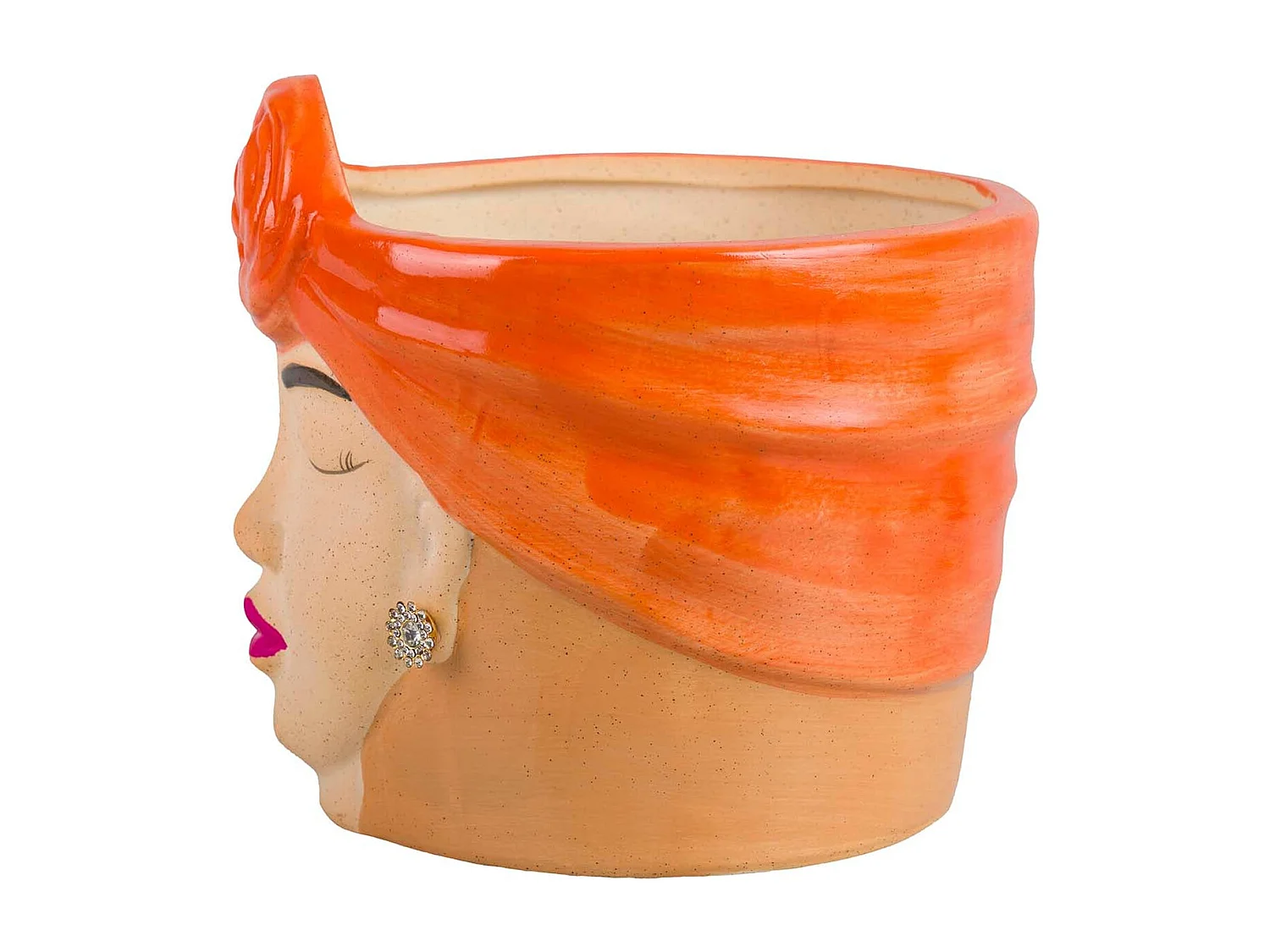 Maceta Careramica Cara 16x16x16 Cm