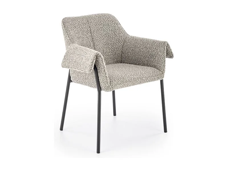 Chaise en acier 68x83 cm