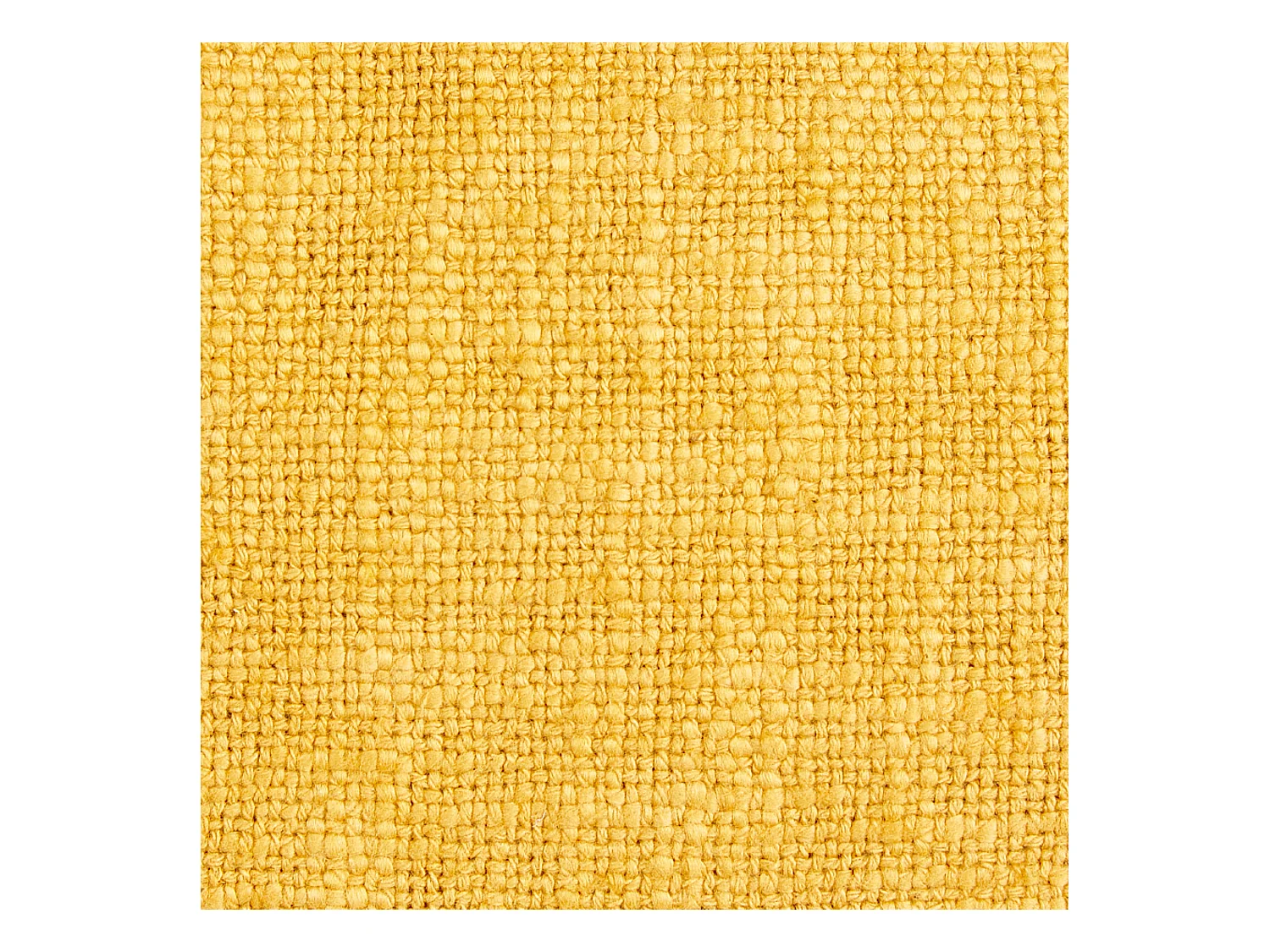 Dekokissen 2er Set Baumwolle gelb 35x50 cm mit Fransen einfarbig modern Maba