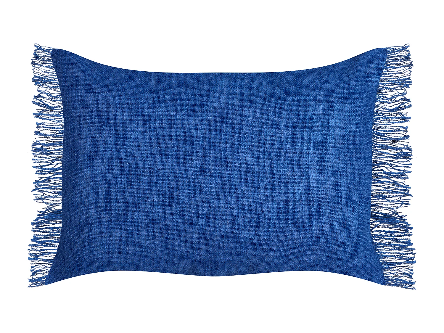 Set di 2 cuscini MABA Cotone 50 x 35 cm Blu marino Tinta unita