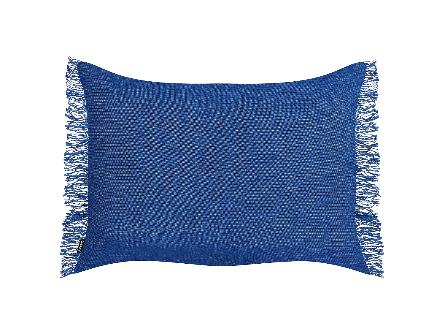 Lot de 2 coussins décoratifs MABA 50 x 35 cm Coton Bleu marine Unicolore