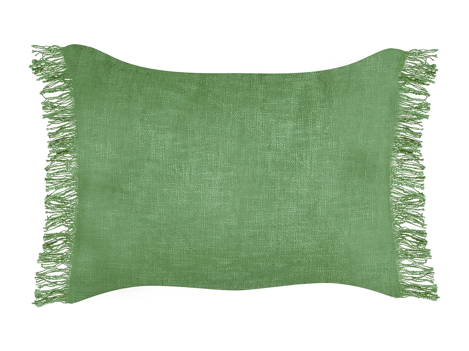 Lot de 2 coussins décoratifs MABA Coton 50 x 35 cm Vert Unicolore