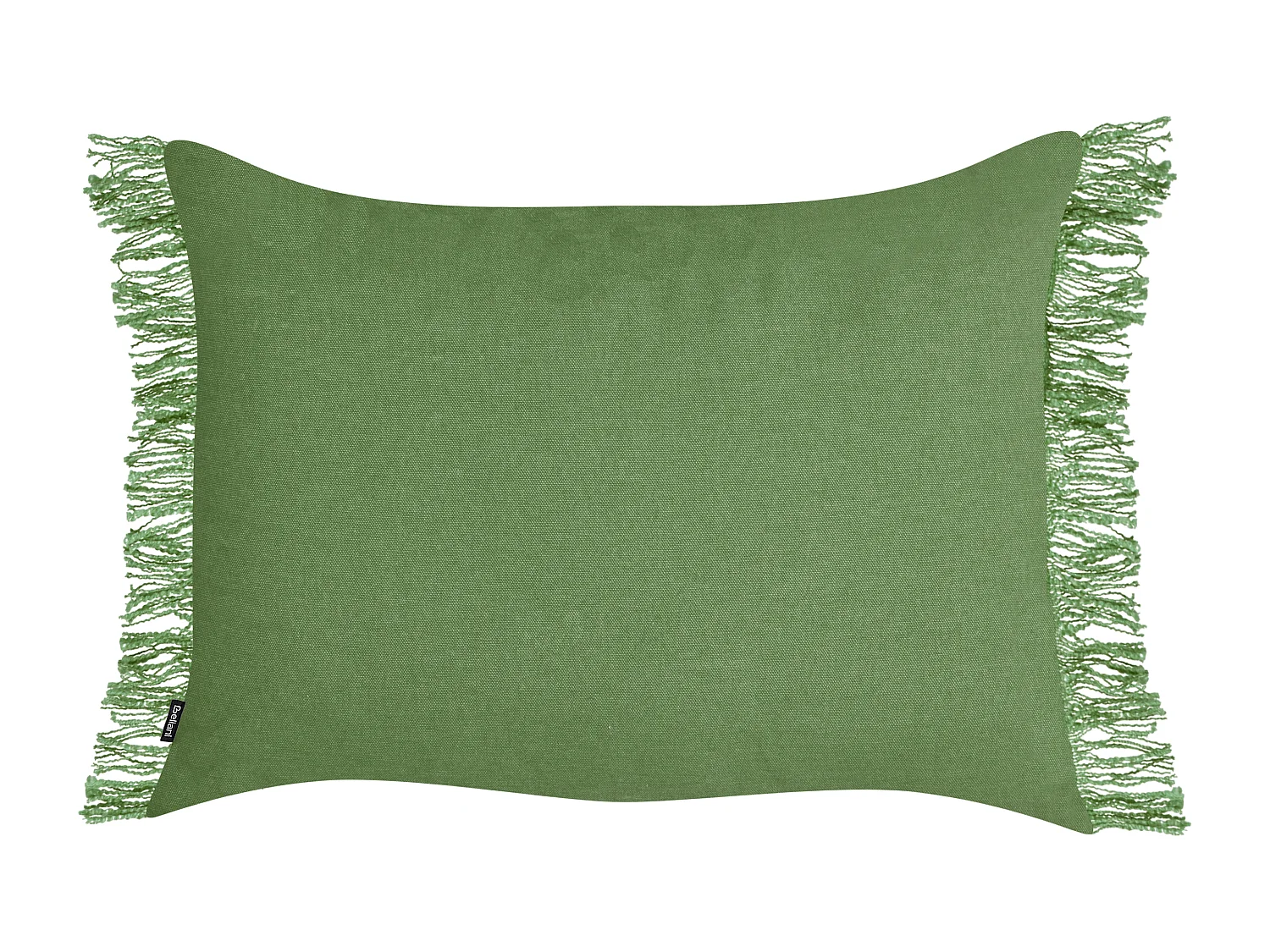 Lot de 2 coussins décoratifs MABA Coton 50 x 35 cm Vert Unicolore