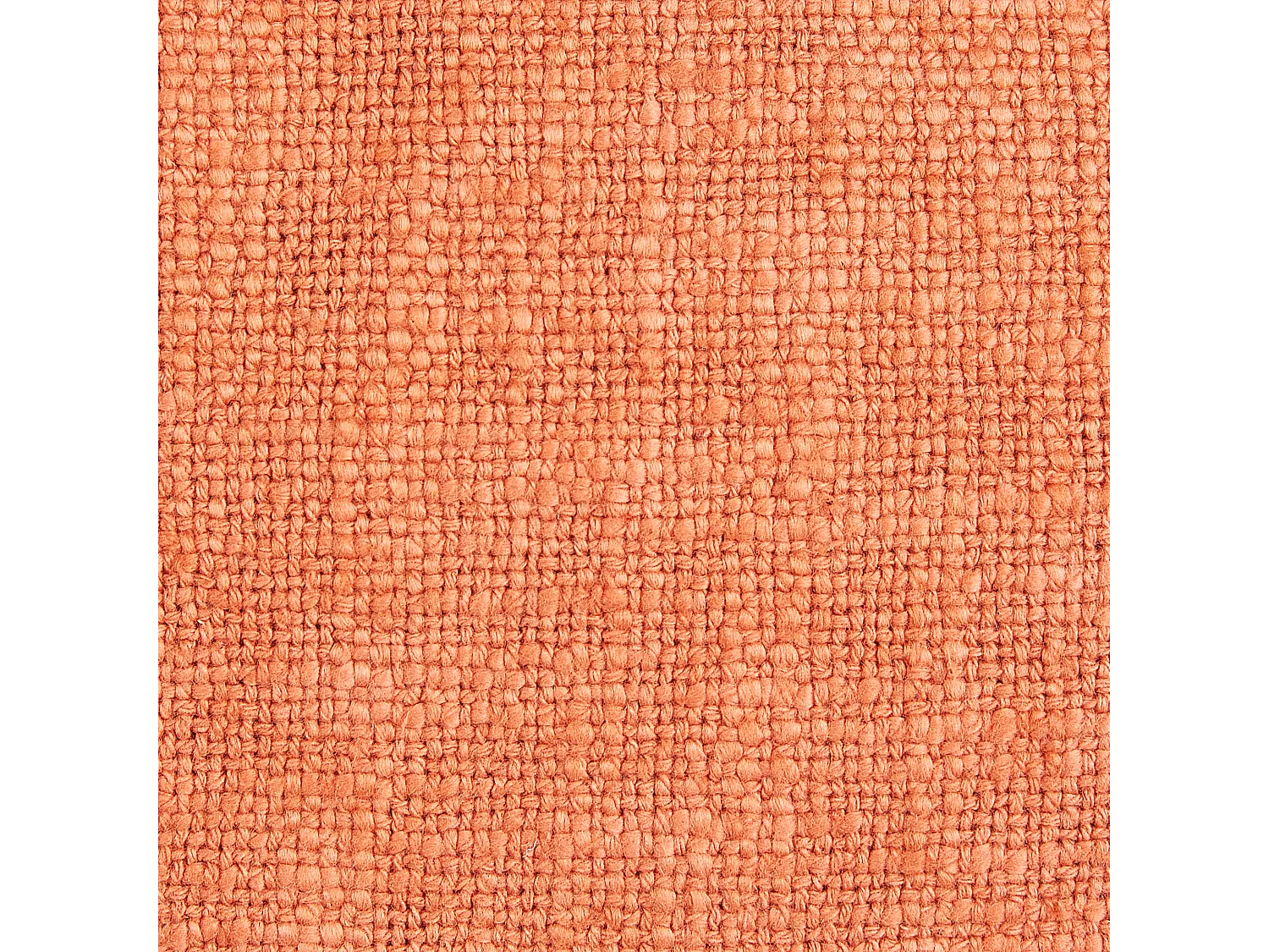 Conjunto de 2 almofadas decorativas MABA Algodão 50 x 35 cm Laranja Sólido