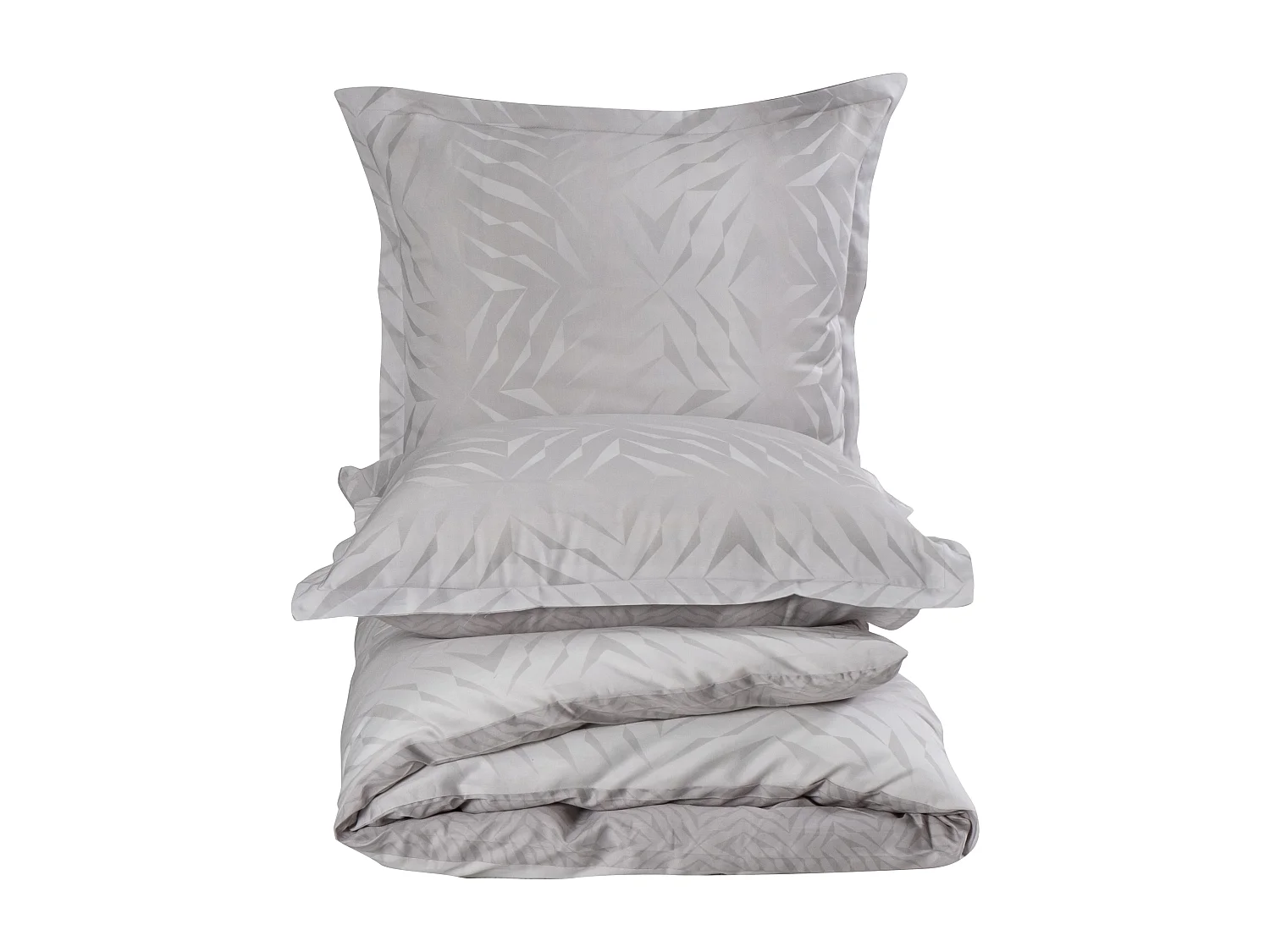 Housse de couette + taie(s) oreiller satin de coton "Duff"