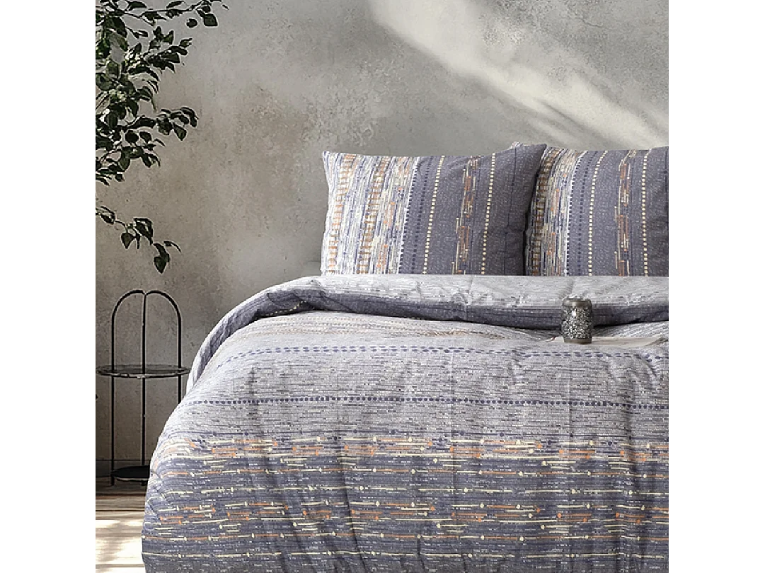 Set letto singolo 140x200 cm+ 1 federa 65x65 cm  100% cotone