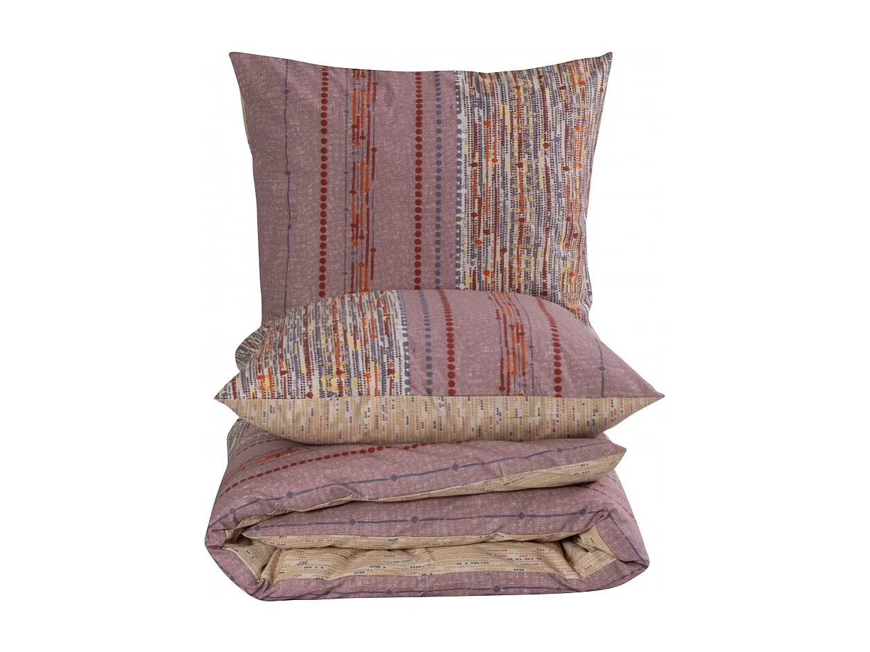 Set letto matrimoniale 240x220 cm+2 federe 65x65 cm 100% cotone