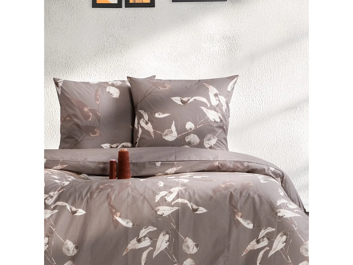 Set letto matrimoniale 240x220 cm+2 federe 65x65 cm 100% cotone