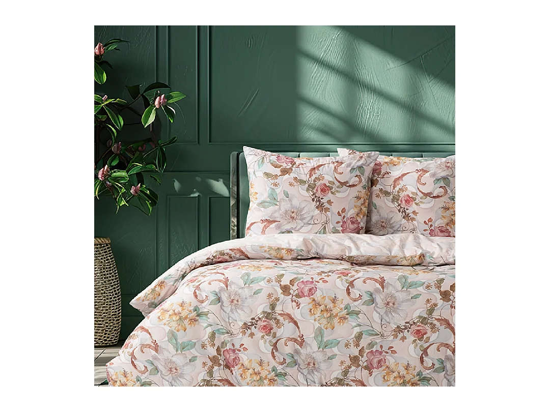 Jogo de cama 1 pessoa 1 capa de edredão 140x200 cm+ 1 Fronha 65x65 cm algodão