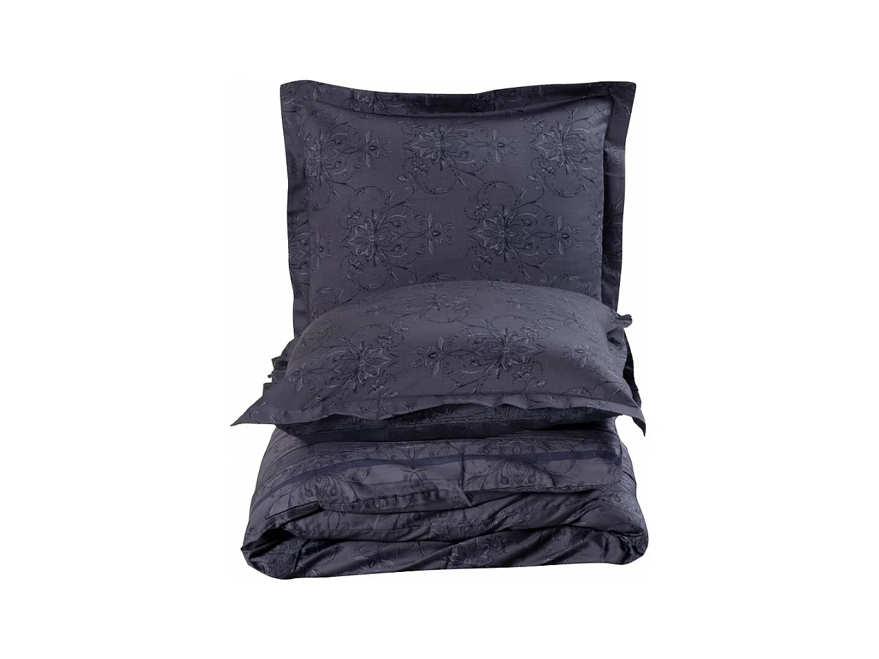 Jogo de cama para 2 pessoas 1 capa de edredão 240x220 cm+2 Fronhas 63x63 cm em cetim de algodão