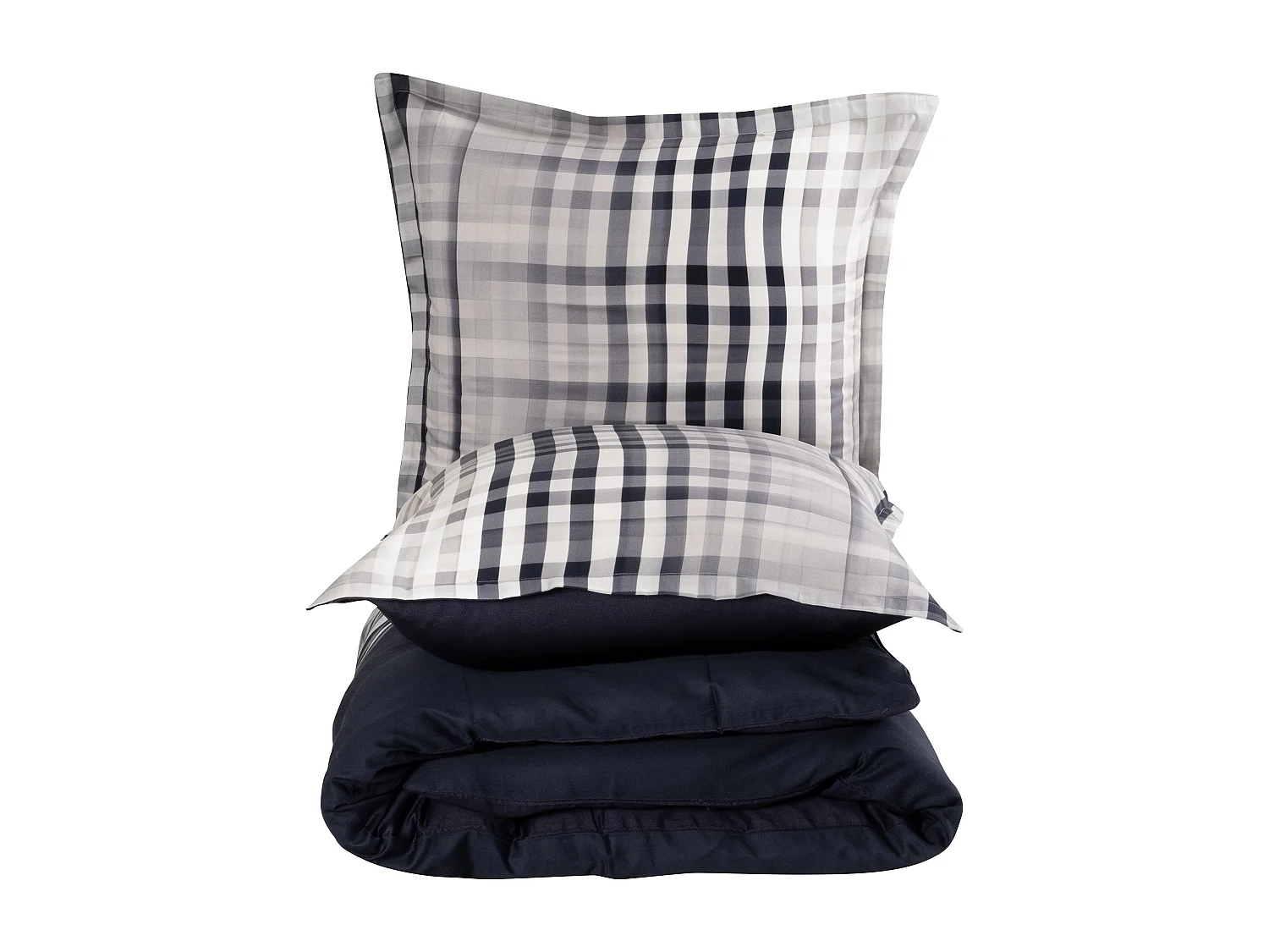 Housse de couette + taie(s) oreiller satin de coton "Gloven"