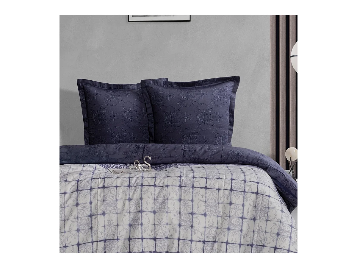 1 persoons beddengoed 140x200 cm+1 kussensloop 63x63 cm katoensatijn