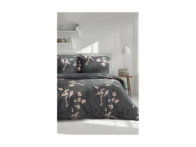 2 persoons beddengoed 200x200 cm+2 kussenslopen 65x65 cm in katoen