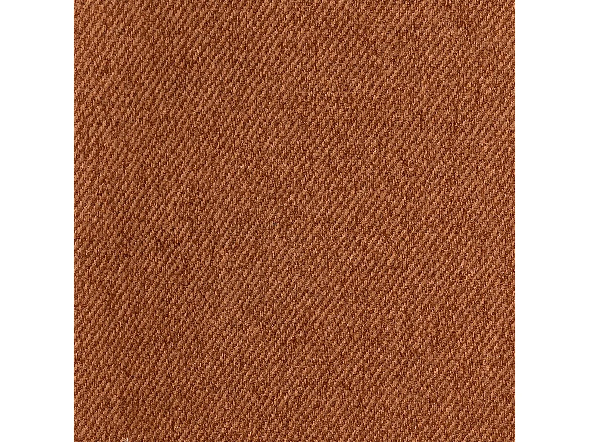 Lot de  4 chaises en Polyester coloris ambre et pieds en acier -Longueur 43 x Profondeur 57 x Hauteur 84  cm