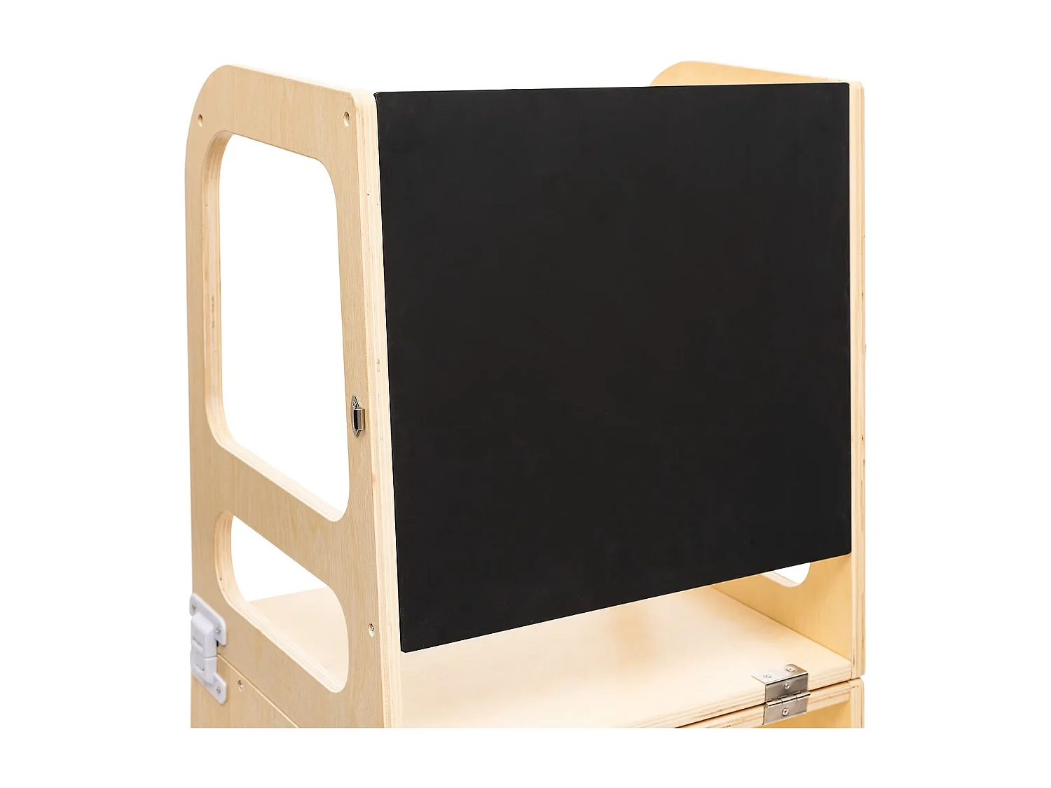 Tour d'observation pour enfant en bois coloris beige - Longueur 57 x Profondeur 52 x Hauteur 91 cm