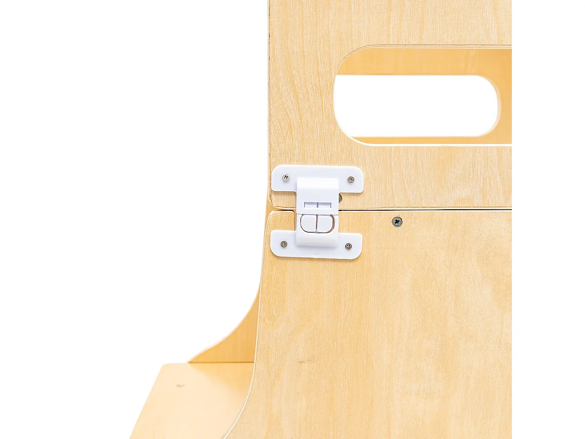 Tour d'observation pour enfant en bois coloris beige - Longueur 57 x Profondeur 52 x Hauteur 91 cm