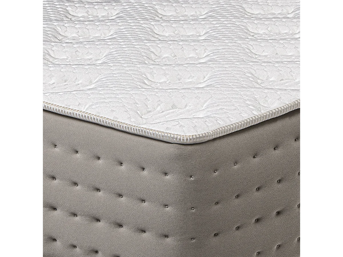 Matelas KIAN 140x190 cm à ressorts ensachés, en mousse haute densité, indépendance du couchage, face été/hiver, épaisseur 26cm